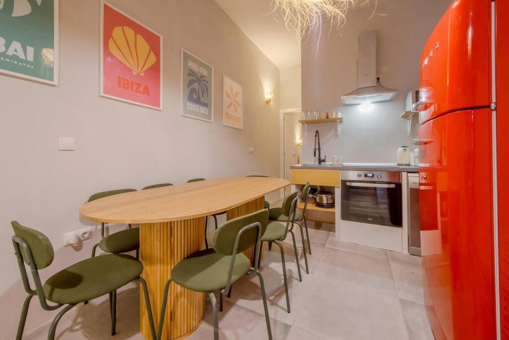 Cool Deluxe Interior Design A 2 Min De Gran Via Leilighet Madrid Eksteriør bilde